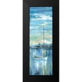 thumbnail image 2 of Nan 7x14 Black Modern Framed Museum Art Print Titled - Evening Bay I, 2 of 5