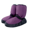 thumbnail image 4 of ZHOGXU Children Kids Girls Ballet Sneakers Non Slip Soft Soled Solid Color Warm Fashion Comfortable Dance Shoes For Practice Indoor Outdoor Daily Wear,Purple,11-12 Years, 4 of 7