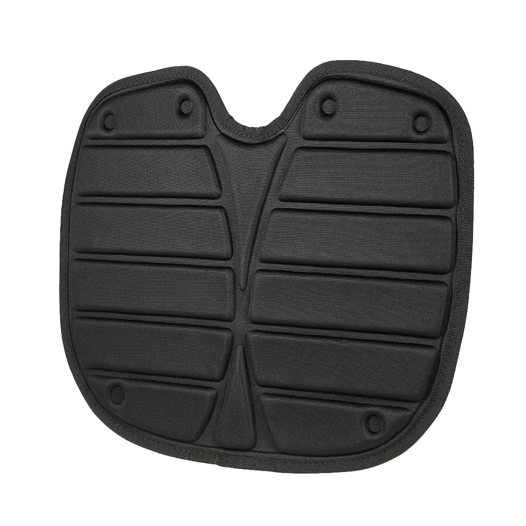 Adhesive Kayak Seat Pad, Deluxe Comfortable Kayak Paddling Seat Pad Black, Size: Approx. 40*35cm / 15.7*13.8inch