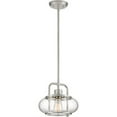 thumbnail image 4 of 1 Light Mini Pendant-Brushed Nickel Finish Bailey Street Home 71-Bel-2539300, 4 of 10