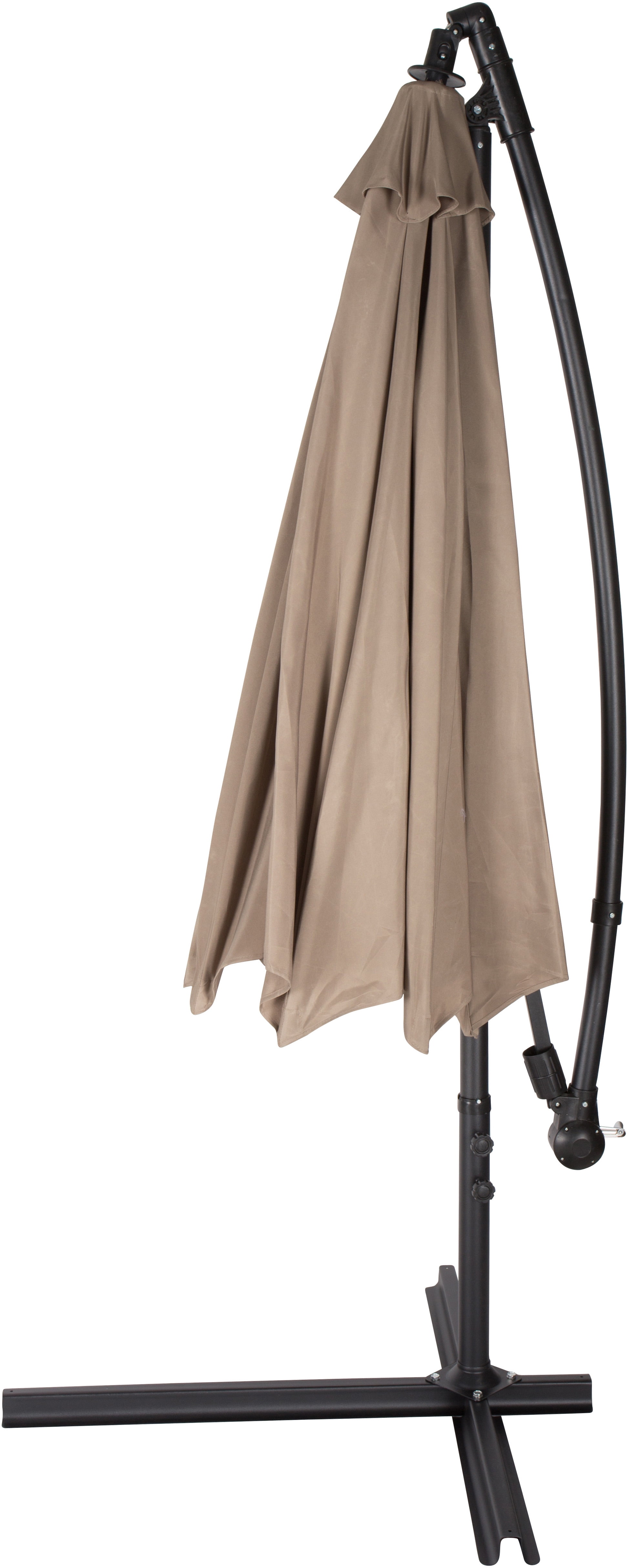 Trademark Innovations 10' Offset Patio Umbrella Cover (Tan)