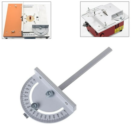

Mini Table Saw Circular Router Miter Gauge DIY Woodworking Machines Angle Ruler