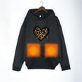thumbnail image 6 of Joau Heated Hoodie for Men Women, USB Electric Unisex Heated Jackets Hooded Pullover Sweatshirts Thick Warm Casual Lightweight Heating Coat with 5 Heating Zones, 6 of 8