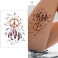 thumbnail image 3 of 6 Uds Impermeable Brazo Tatuaje Pegatinas Pegatina Retro para Adultos, 3 of 9