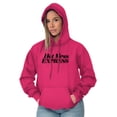 thumbnail image 3 of Hot Mess Express Rebel Girly Messy Women Plus Size Graphic Pullover Hoodie Brisco Brands 4X, 3 of 3