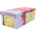 thumbnail image 2 of DVD Storage Box, Tie Dye, 2 PK, 2 of 3