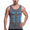 Gray, variant on Mens Slimming Compression Shirt, Body Shaper Workout Tank Top, Tummy Control Undershirts - Change in Seconds