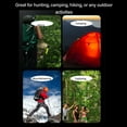 thumbnail image 3 of 12 Pcs Marqueurs de Sentier Haute Visibilité avec Clips, Tachets Réfléchissants pour Randonnée Chasse Extérieur, 3 of 8