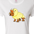 thumbnail image 4 of Inktastic Easter Duck Triceratops Women's T-Shirt, 4 of 5