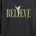 thumbnail image 3 of Tinker Bell - Believe  - Ladies French Terry Long Sleeve Shirt, 3 of 5