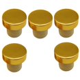 thumbnail image 4 of kurtrusly Versatile 5-Piece T-shape Wine Stopper Silicone Plug Cork Bottle Stopper Cap Collection Golden 1Set, 4 of 6