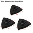thumbnail image 4 of Lefu Efficient Triangular Sanding Pad for Oscillating Tools Quick Attachment 2PCS, 4 of 8