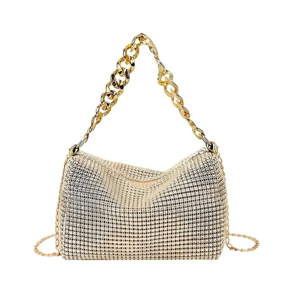 GASTROPOD Crossbody Bags for Women, Shoulder Bags,Pu Leather Glittering Trend Clutch Bag with One Interior Zipped Pocket for Daily Or Party, Small But Roomy Handbags Surprisingly Fits A Lot of Things