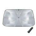 thumbnail image 2 of JingChun Car Windshield Sun Shade Umbrella - Foldable Front Window Sunshade, UV Block Coating, Heat Insulation Protection, Wind Cover for Auto Sedan, SUV, 2 of 4