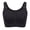 Black, variant on Aivtalk Front Zipper Sports Bras for Women Wireless Post Surgery Support Bra Padded Full Coverage Seamless Bra for Daily Wear Workout Yoga L Pink