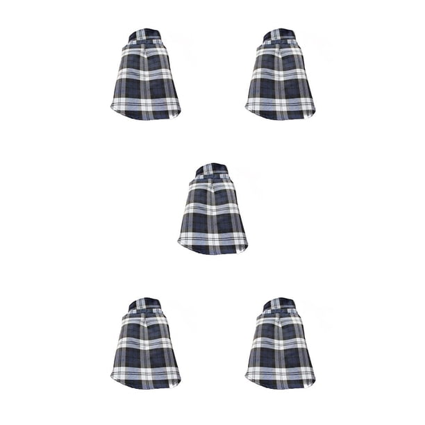 Greeniant Camisa a cuadros para mascotas, suministros para mascotas, chaleco para cachorros, camisetas para perros, atuendo exquisito sin Type2 NO2