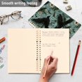 thumbnail image 4 of FORMRS 1-Subject Spiral Notebook 8" x 5" College Ruled 60 Refillable Sheet A5 Hard Cover, Mystic Crows Pattern, 4 of 7
