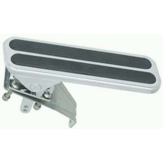 Racing Power Company R8504 Pedal de gas cromado para montaje en piso