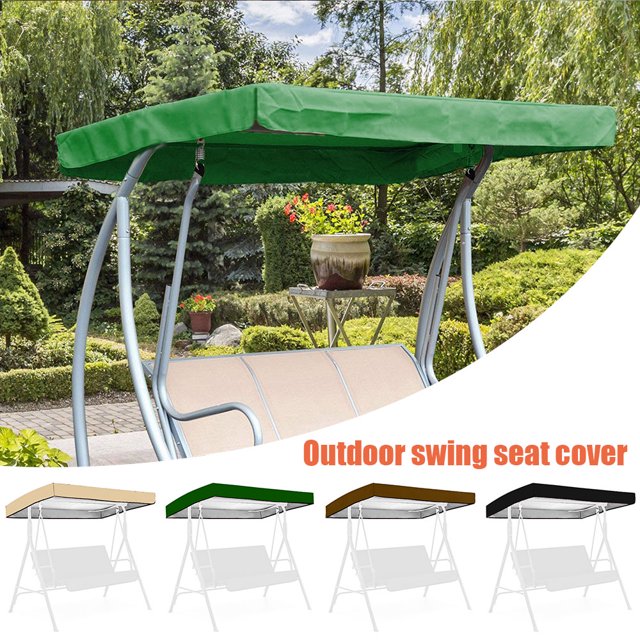 THREN Outdoor Patio Swing Canopy Replacement Porch Top Cover for Swing