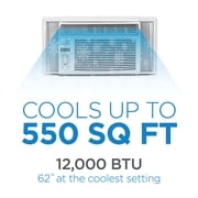 BLACK+DECKER BD12WT6 Window Air Conditioner 12,000 BTU, Cools up to 550 Square feet, White