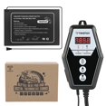 thumbnail image 1 of Combo de Almohadilla Térmica para Reptiles Tikaton con Termostato Digital 120V, 1 of 7