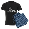 thumbnail image 6 of CafePress - Cartoon Dalmatian Men's Dark Pajamas - Men's Dark Loose Fit Cotton Pajama Set, 6 of 7