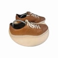 thumbnail image 3 of Ad-id-as Mens Adi Cross Brown Leather Mens 12 Spikeless Golf Soes Sneaker 671515, 3 of 6