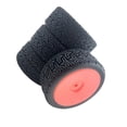 thumbnail image 1 of 4pcs RC Rubber Tires Set RC Crawler Racing Car for WLtoys 144001 & 1/18 1/16 1/10 RC Car Red, 1 of 8