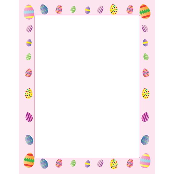 SHAPES ETC. Designer Paper - Easter Egg (50 Sheet Package)
