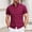Red, variant on Fnnxeal Mens Gray Short Sleeve Button Down Shirt, Slim Fit Casual Checkered Plaid Top, Soft Cotton Blend with Stretch,Size XL