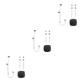 thumbnail image 4 of Seitruly Auriculares intrauditivos Reducción de ruido Reemplazo de auriculares de 360 ​​grados para Quest 2, Negro Type1 NO1, 4 of 6