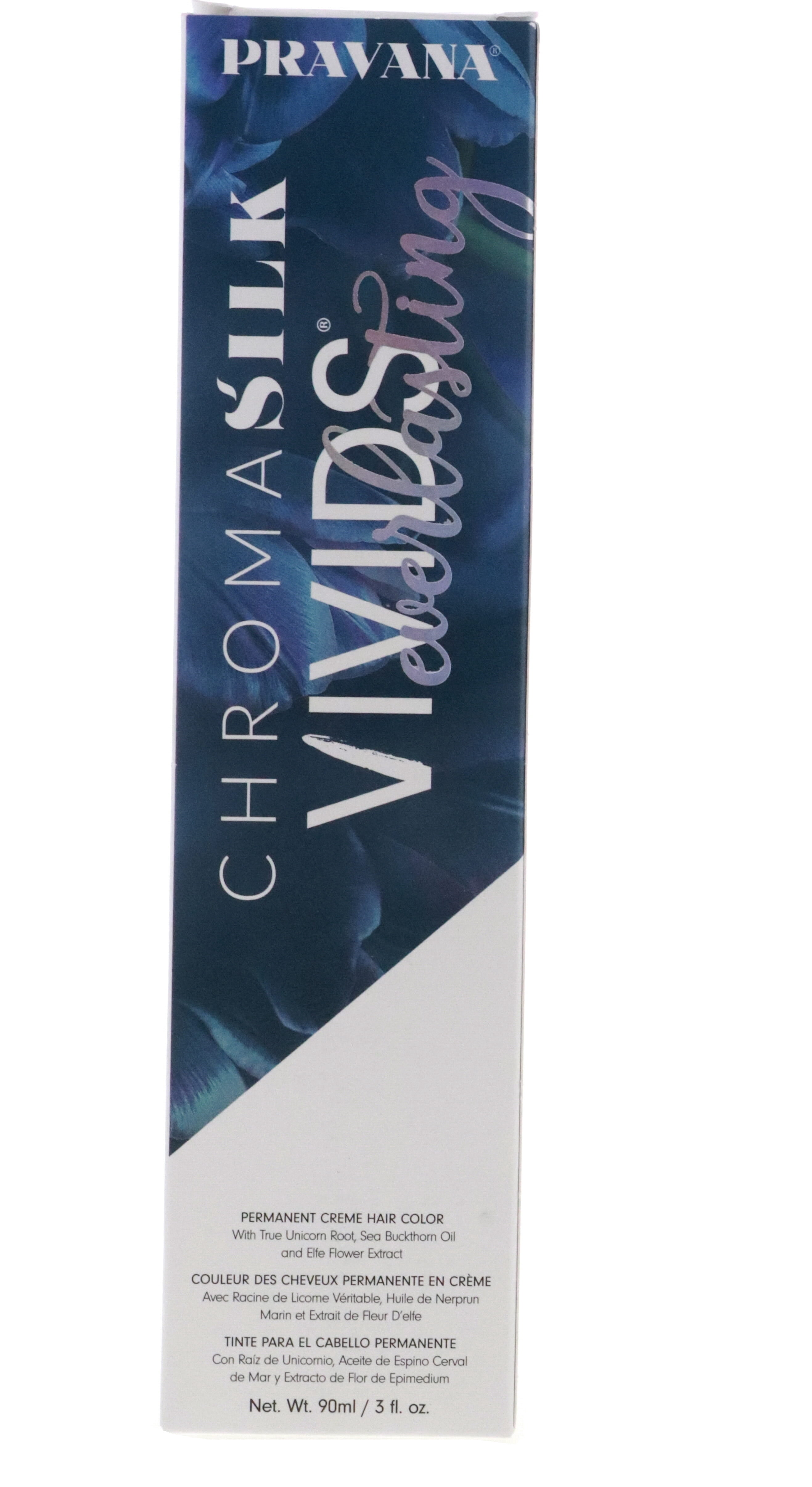 Pravana, ChromaSilk Permanent Creme Hair Color, 3 oz, 7 - 7n