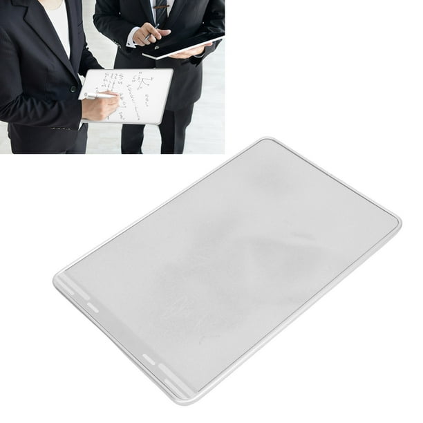 Tableta De Escritura LCD, Tableta De Dibujo LCD Pizarra Blanca Magnética 0,5 Mm 0,8 Mm Puntas De Bolígrafo aleación De Aluminio Portátil Para Trabajadores Que Toman Notas