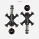 thumbnail image 4 of Wake Road Bike Pedal 3 Rodamientos Pedales de Bicicleta Accesorios de Bicicleta Negro,11 Feliz Sencillez, 4 of 5