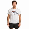 thumbnail image 1 of NFL Playera Aficionado Básica Denver Broncos Blanco para Hombre, Talla Chica, 1 of 9