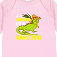 thumbnail image 4 of Inktastic Iguana Funny Pet Boys or Girls Long Sleeve Baby Bodysuit, 4 of 5