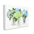 thumbnail image 3 of Stupell Varied Floral Hydrangea Jars Botanical & Floral Painting Gallery Wrapped Canvas Print Wall Art, 3 of 7