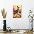 thumbnail image 2 of Elephant Stock Desert Roadrunner Wall Art - Vertical Canvas Wall Art - Living Room Wall Decor - Animal Canvas - Orange And Purple Decor By Ryan James - 8" x 12", 2 of 8