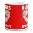thumbnail image 3 of Nurses Have Heart Graduation Coffee Tea Ceramic Mug Office Work Cup Gift, 3 of 3