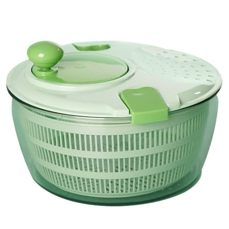 

HOMEMAXS 1 Pc Large Capacity Drain Basket Fruit Basket Storage Container (Olive Green)
