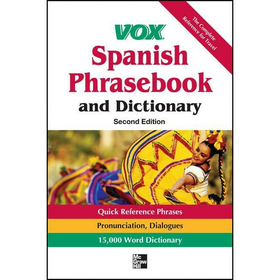 Vox Spanish Phrasebook and Dictionary, (Paperback)