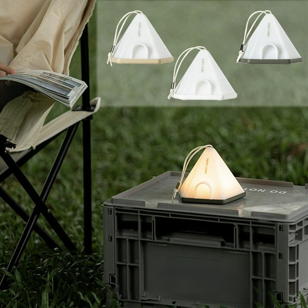onlyliua Ofertas Navideñas Luz de Noche para Tienda de Campaña, Luz de Noche Portátil para Acampar Al Aire Libre, Luz de Ambiente para Dormitorio, Escritorio, Mesita de Noche, Luz para Dormir