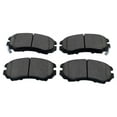 thumbnail image 3 of TRQ Front and Rear Performance Brake Pad & Rotor Kit Brake Pads Brake Rotors Set Ceramic Vented Premium G-Coated Fits Select 2007-2010 Hyundai Elantra, 3 of 6