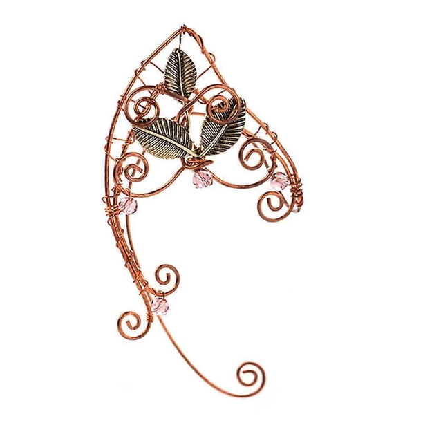 Pearl Earrings Women Pearl Ear Crawler Elf Cosplay Accessories Women Ear Cuff Fairy Ears Cuffs Elf Ear Cuffs Girls Clip Earring