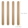 thumbnail image 2 of FUTUREORYY 4pcs Musical Instrument Finger Castanets Wood Claves Rhythm Training Home Use, 2 of 8