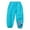 Blue, variant on UACY Toddler Girls Waterproof Rain Pants Flower Print Rain Rainwear Kids Windproof Mud Dirty Proof Elastic Trousers (Pink, 18-24 Months)