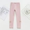 thumbnail image 2 of Girls Thicken Leggings Elastic Tight Pants Warm Thermal Pants 2-8T, 2 of 6
