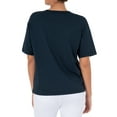 thumbnail image 4 of Time And Tru Women's Boyfriend Tee, 4 of 5