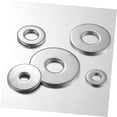 thumbnail image 4 of Bybiment (500PCS) 1/8" x3/8 Steel 304 Metal Flat Washers for Screws and Bolts, for Factory Maintenance, Kitchen, Shop, and Construction, 4 of 6