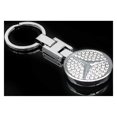 thumbnail image 2 of 3d Car Keychain Accessory Inlay Shiny Crystal Double Sided Logo Zinc Alloy Metal Key Accessories With Gift Box (for Mercedes Benz), 2 of 5